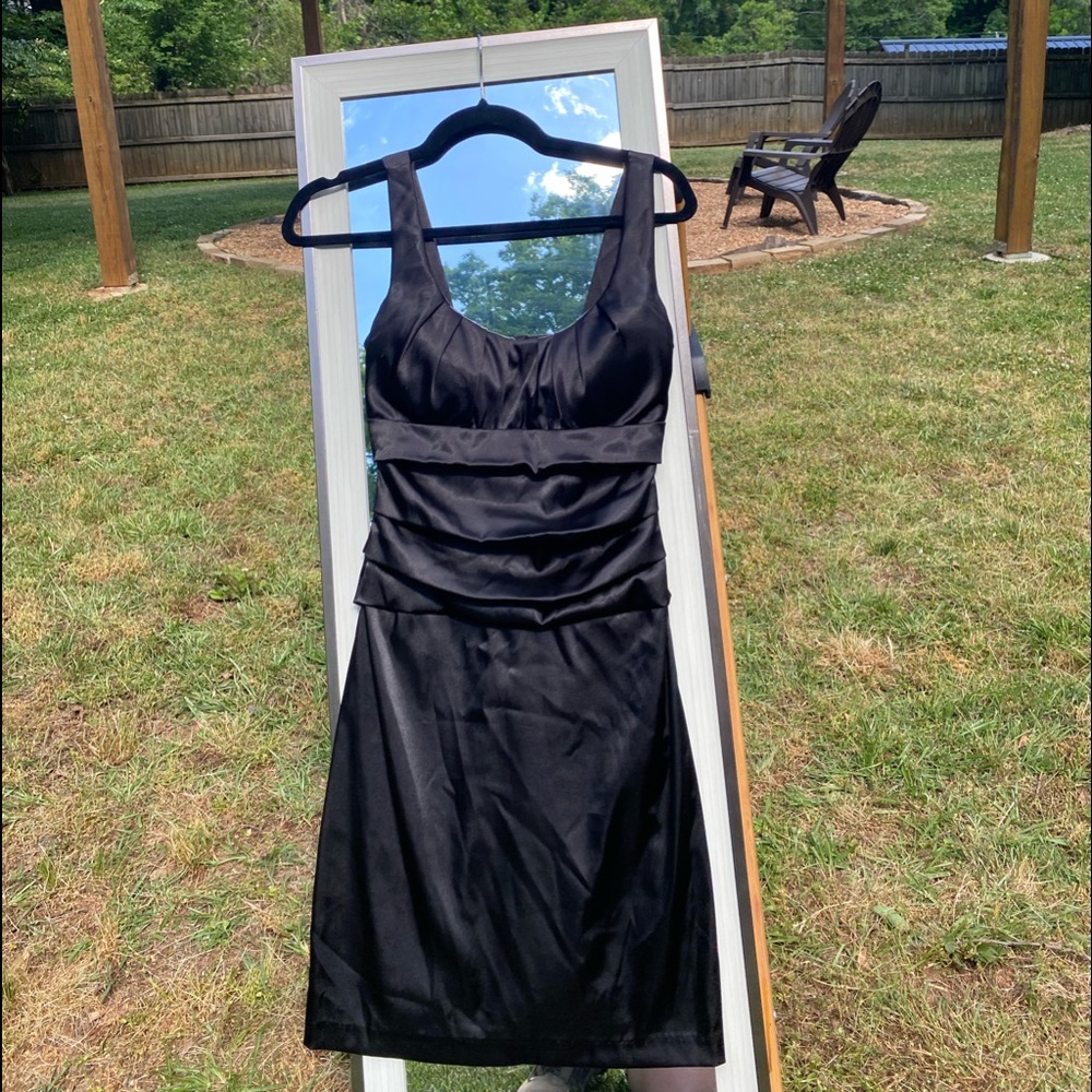 Black Vintage Baby Doll Dress